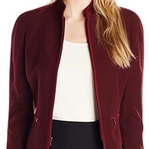 NEW Anne Klein Zip-Front Blazer NWT